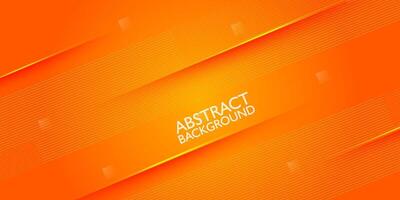 Modern abstract colorful orange gradient illustration background with 3d look and simple pattern. Cool design and luxury. Eps10 vector