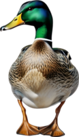 AI generated Mallard, Close-up colored-pencil sketch of Mallard, Anas platyrhynchos. png