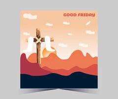 good friday vector illustration