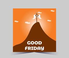 good friday vector illustration