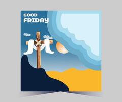 good friday vector illustration