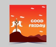 good friday vector illustration