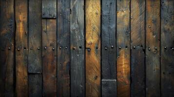 ai generado paleta madera da un rústico sensación con un áspero textura. madera antecedentes. foto