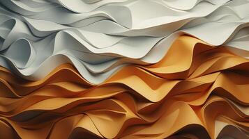 AI generated Crumpled paper texture background. photo