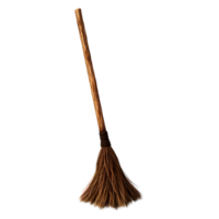 AI generated Cleaning Symbol  broom stick  with  Transparent  Background     Generative AI png