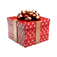 AI generated Gift box    generative AI png