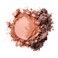 ai gegenereerd generatief ai chocola, rouge, cosmetica, op Aan transparant achtergrond png