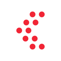 röd pilar tecken symbol med transparent bakgrund png
