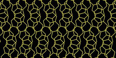 Repeated polygons honeycomb wallpaper seamless pattern. vector