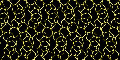 Repeated polygons honeycomb wallpaper seamless pattern. vector