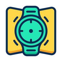 relojes tienda categoría Perfecto píxel icono 64px vector