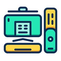 Computers And Accessories Perfect Pixel Icon 64px vector