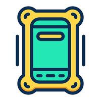 Mobile and Accessories Perfect Pixel Icon vector