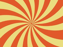 Retro style spiral background vector