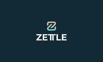 Letter Z creative unique and simple logo vector