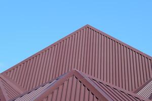 Roof metal sheets photo