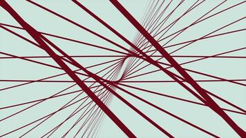 Abstract motion background. Animation. Abstract red line on white background video