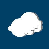 grey cloudy sky vector