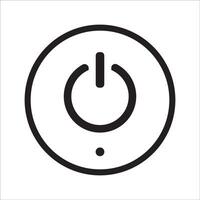 on and off buttons icon vector design