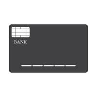 vector design ATM card illustration