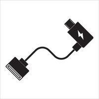 otg cable icon vector design