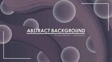 Vector Fluid Abstract Gradient Background