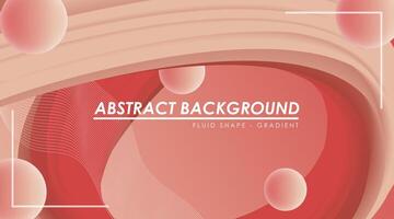 Vector Fluid Abstract Gradient Background