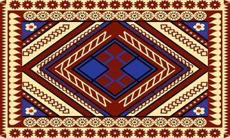 geometric shapes fabric design vector Mix and match Thai patterns. Seamless, carpeted floors, tapei, shawls, towels, textiles, yoga mats, neck scarves or patterned handkerchiefs.