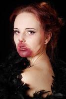 female vampire or zombie photo