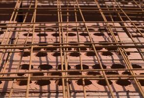 Italian brick and armored lattice photo