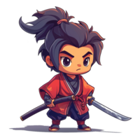 ai generiert am kleinsten Ronin Glanz Illustration png