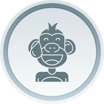 Sweat Solid button Icon vector