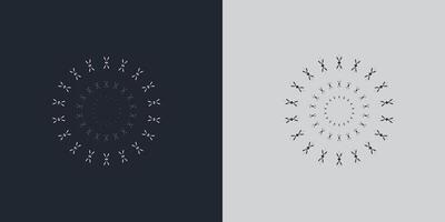 Illustration Pattern Icon vector