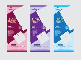 Rollup Banner Design vector