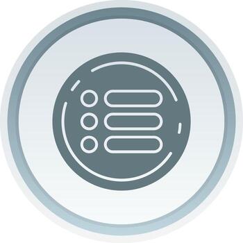 Menu Solid button Icon vector