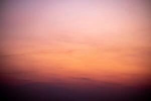 Beautiful , luxury soft gradient orange gold clouds and sunlight on the blue sky perfect for the background, take in everning,Twilight, Large size, high definition landscape photo