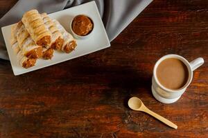 Typical Argentine food that is enjoyed at tea time. photo