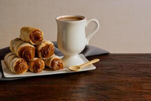 Typical Argentine food that is enjoyed at tea time. photo