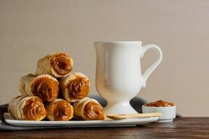 Typical Argentine food that is enjoyed at tea time. photo