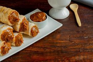 Typical Argentine food that is enjoyed at tea time. photo