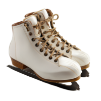 AI generated Figure skates isolated on transparent background png