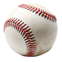 ai generiert Baseball Ball isoliert auf transparent Hintergrund png