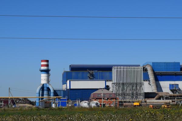 Big plant for processing scrap metal