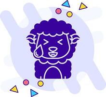 Sweat freestyle solid Icon vector