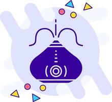 Humidifier freestyle solid Icon vector