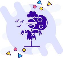 Screcrow freestyle solid Icon vector