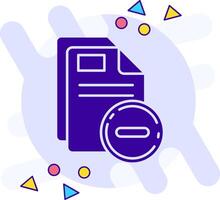 Close freestyle solid Icon vector