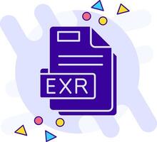 Exr freestyle solid Icon vector
