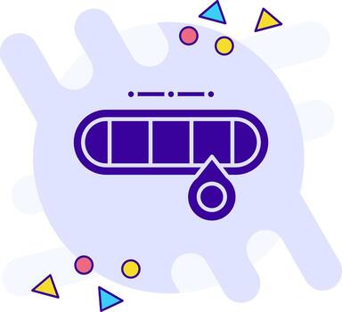 Filter freestyle solid Icon vector