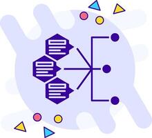 Index freestyle solid Icon vector